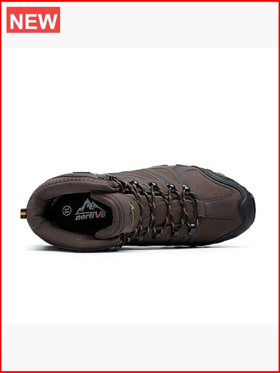 Ankle High Waterproof Hiking Boots Lightweight Trekking Shoes Lace-Up Non-Slip main image 5